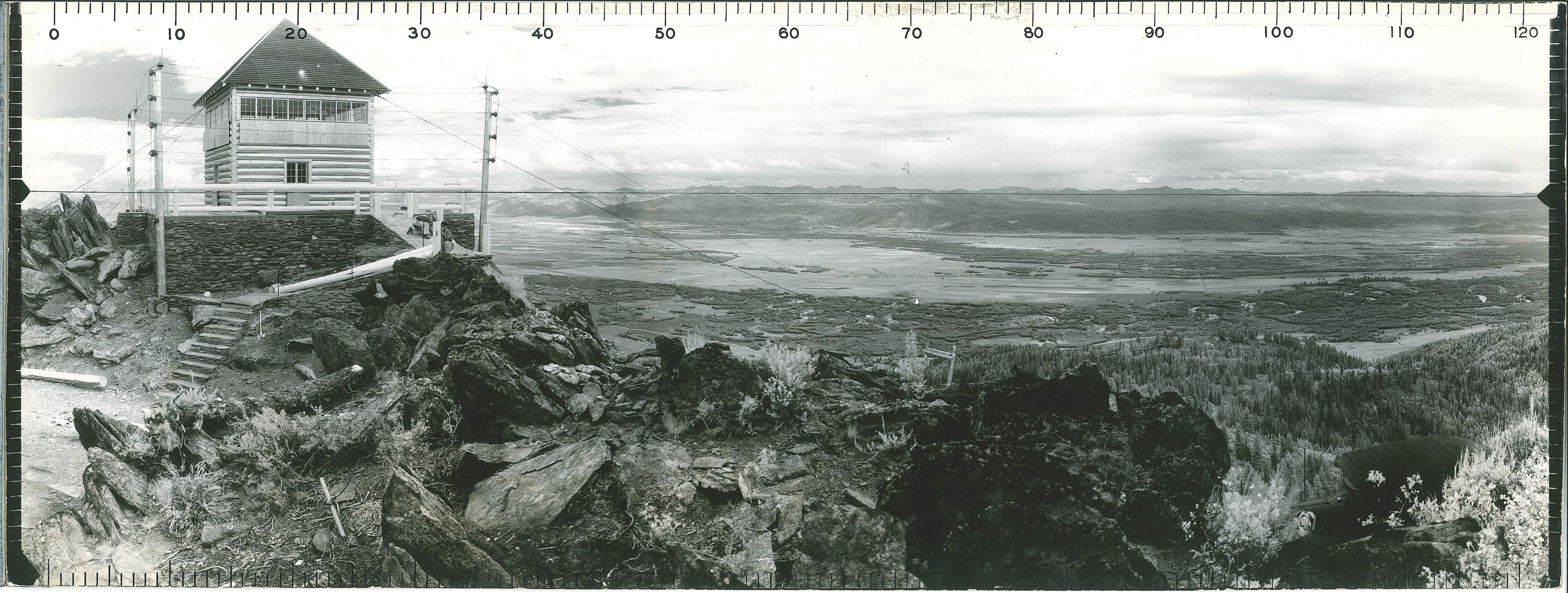 panoramic photograph of No Business Lookout